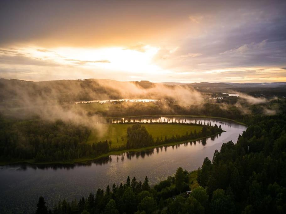 Langroesta; Ruime Blokhut Grenzend Aan Bos Vila Hagfors Exterior foto